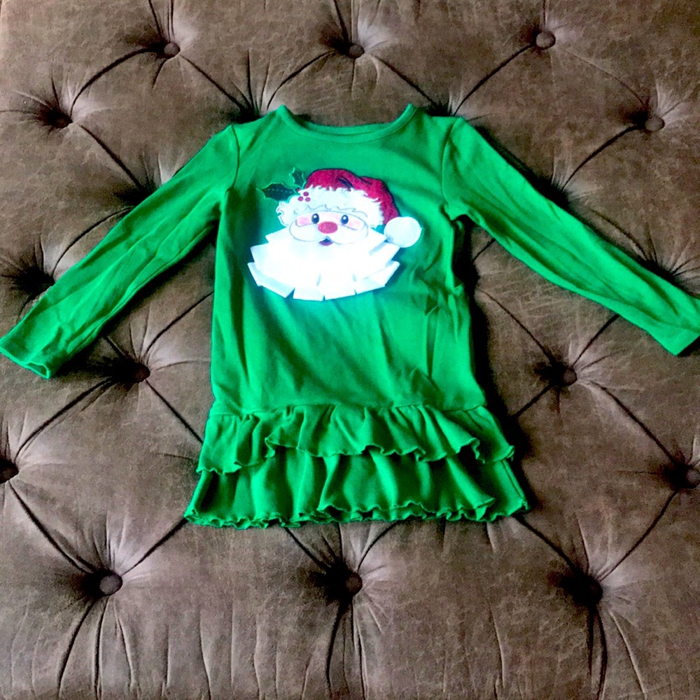 Copper Key, Santa Shirt, Size 6